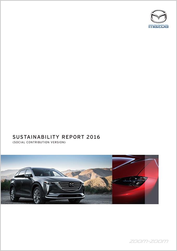 Mazda Sustainability Report 2016
