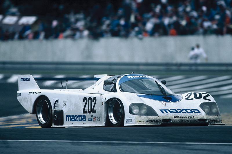 Mazda 757 becomes the first Japanese car to achieve a top 10 finish