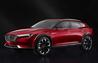 Mazda revealed the KOERU concept offering a mix of sporty and refined styling and performance at the Frankfurt Motor Show