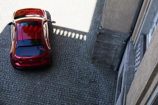 Mazda3 Hatch above view