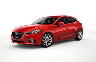 「アクセラ（海外名：Mazda3）」の累計生産台数が2014年1月22日に400万台達成。2003年6月の生産開始から10年7ヵ月での累計生産400万台達成は、マツダ車として最短記録の更新。