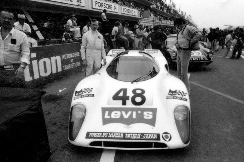The film “Le Mans” and Mazda